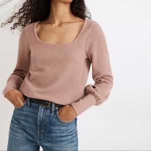 Madewell Square neck top